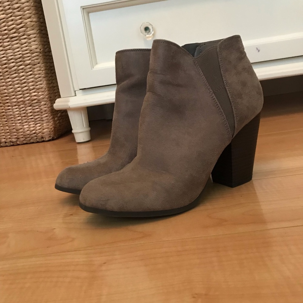 Suede Booties